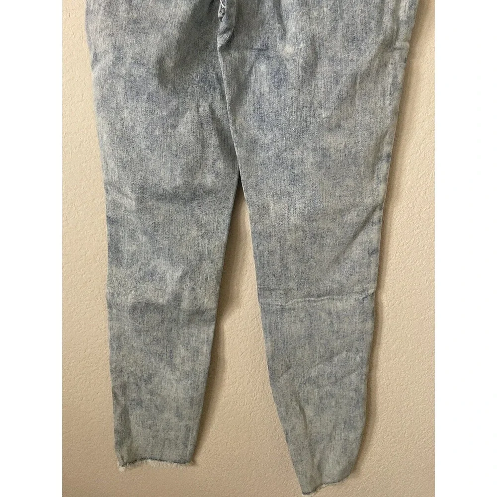 Justice Light Acid Wash Stretchy Pull On Jean Jeggings Leggings Pants Size 10